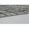 Tapis haut de gamme design Cosetta Gris Clair pur viscose