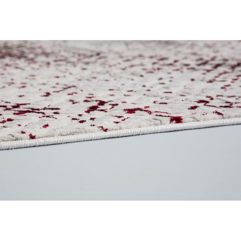 Tapis de salon Moderne Antea Pixel Rouge Bordeaux