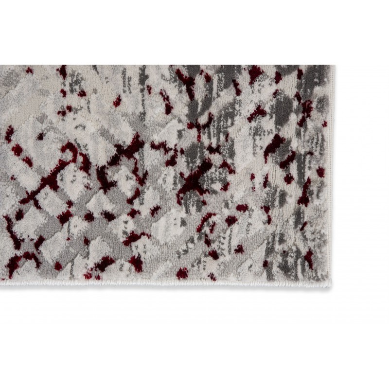 Tapis de salon Moderne Antea Pixel Rouge Bordeaux