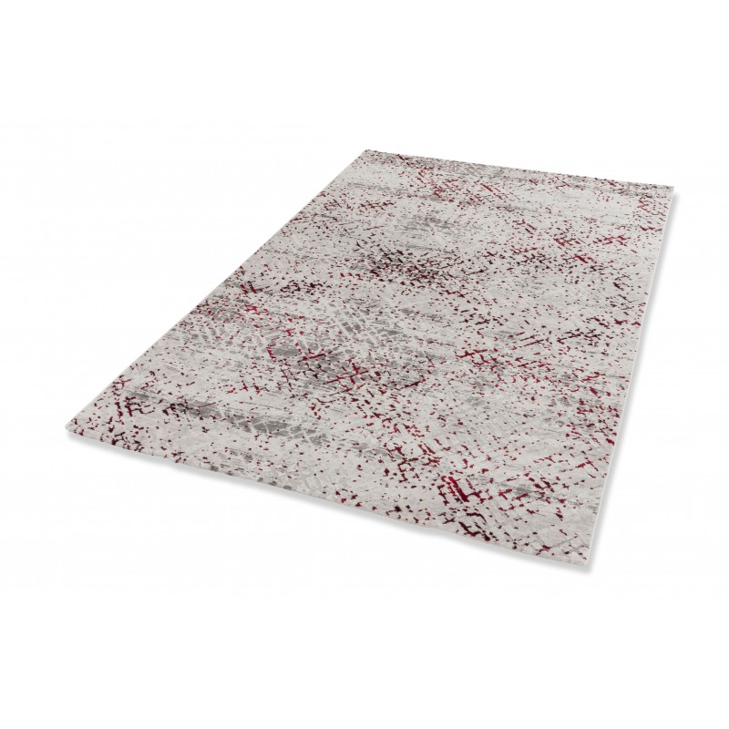Tapis de salon Moderne Antea Pixel Rouge Bordeaux