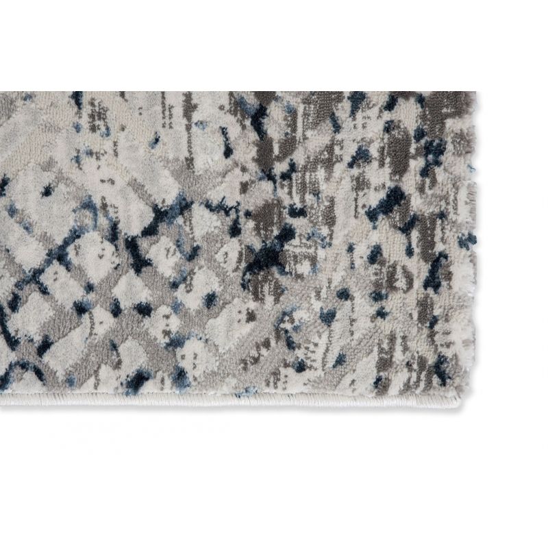 Tapis de salon Moderne Antea Pixel Bleu