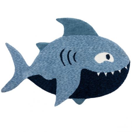 Tapis pour enfant forme originale Petit Requin