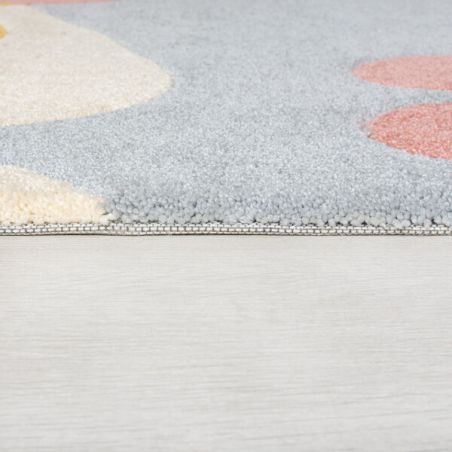 Tapis de salon à motifs fleuris Retro Floral ocre Tapis de salon à motifs fleuris Retro Floral ocre