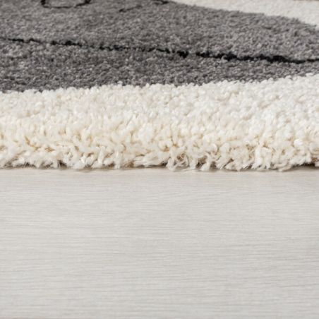 Tapis de salon design Beauty crème, gris et beige Tapis de salon design Beauty crème, gris et beige