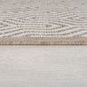 Tapis d'extérieur en fibre synthétique Bellizi gris Tapis d'extérieur en fibre synthétique Bellizi gris