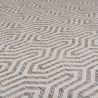 Tapis d'extérieur en fibre synthétique Bellizi gris Tapis d'extérieur en fibre synthétique Bellizi gris