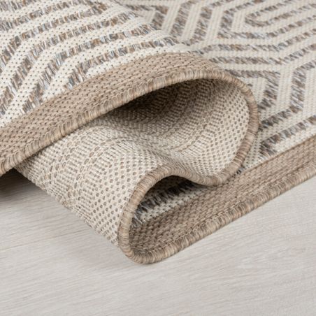 Tapis d'extérieur en fibre synthétique Bellizi gris Tapis d'extérieur en fibre synthétique Bellizi gris