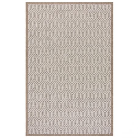 Tapis d'extérieur en fibre synthétique Bellizi gris Tapis d'extérieur en fibre synthétique Bellizi gris