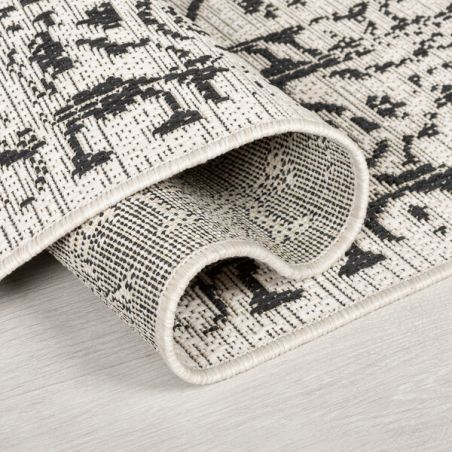 Tapis d'extérieur en fibre synthétique Fuera gris Tapis d'extérieur en fibre synthétique Fuera gris