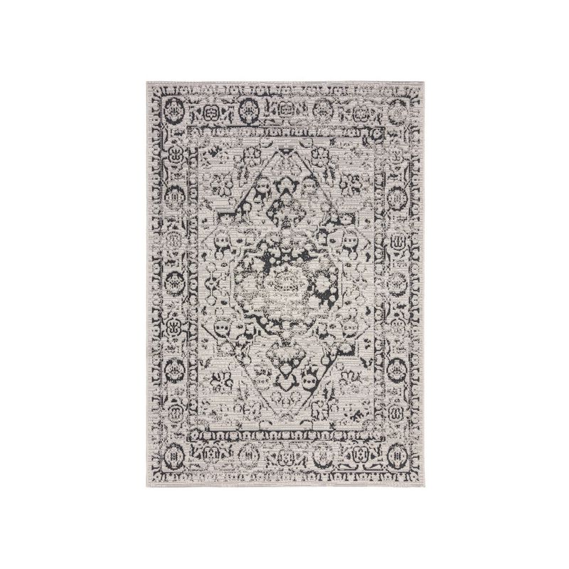 Tapis d'extérieur en fibre synthétique gris écru Fuera - FLAIR RUGS