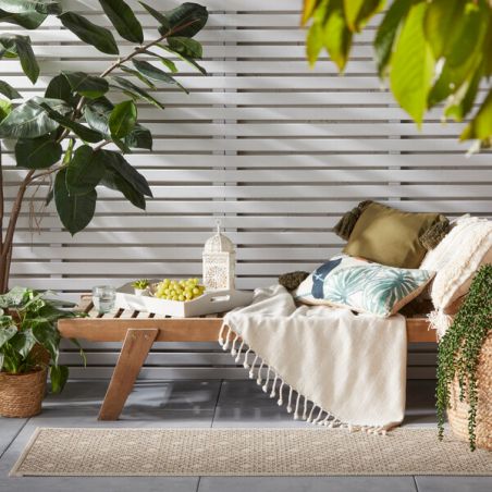 Tapis indoor/ outdoor en polpropylène Almada naturel Tapis indoor/ outdoor en polpropylène Almada naturel