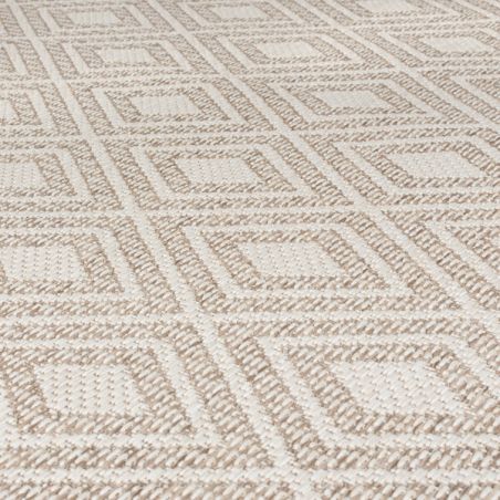 Tapis indoor/ outdoor en polpropylène Almada naturel Tapis indoor/ outdoor en polpropylène Almada naturel
