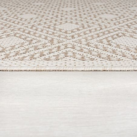 Tapis indoor/ outdoor en polpropylène Almada naturel Tapis indoor/ outdoor en polpropylène Almada naturel
