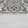 Tapis indoor/ outdoor en polpropylène Casablanca noir et blanc Tapis indoor/ outdoor en polpropylène Casablanca noir et blanc