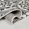 Tapis indoor/ outdoor en polpropylène Casablanca noir et blanc Tapis indoor/ outdoor en polpropylène Casablanca noir et blanc