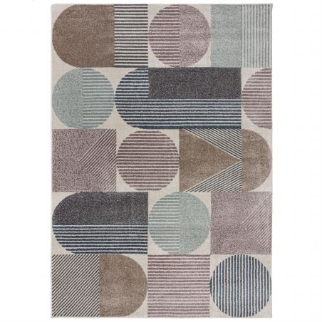Tapis de salon art déco multicolore Shuffle Tapis de salon art déco multicolore Shuffle