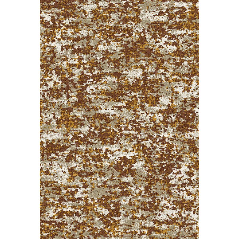 Tapis sur mesure en laine Natura Alder Yam moutarde