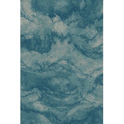 Tapis sur mesure en laine Natura Arcus Electric bleu
