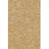Tapis sur mesure en laine Natura Nahla Unda jaune