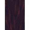 Tapis sur mesure en laine Natura Zen Yari rouge et bleu