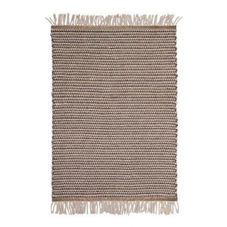 Tapis de chambre deco en fibres naturelles marron FJORD Tapis de chambre deco en fibres naturelles marron FJORD
