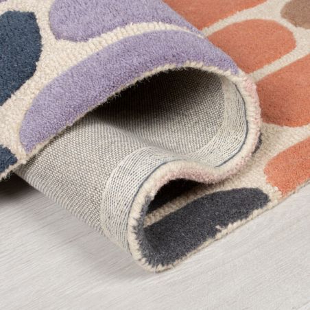 Tapis pure laine multicolore radiance fossil Tapis pure laine multicolore radiance fossil