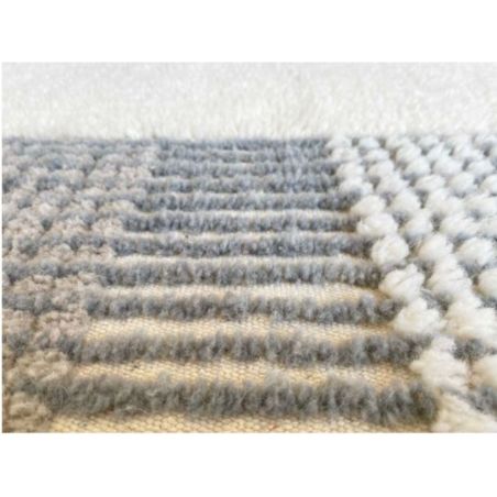 Tapis en fibres naturelles lavable en machine Kaia Smoke Blue Tapis en fibres naturelles lavable en machine Kaia Smoke Blue