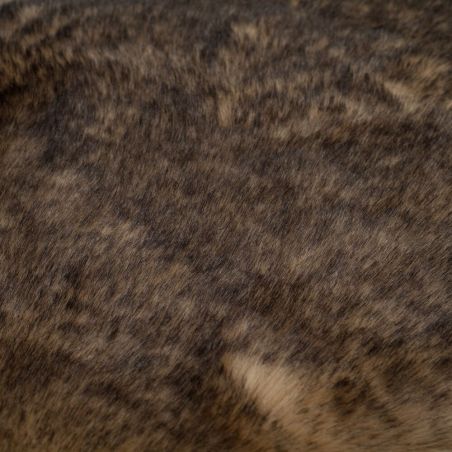 Tapis effet fourrure de renard Copenhagen brun Tapis effet fourrure de renard Copenhagen brun