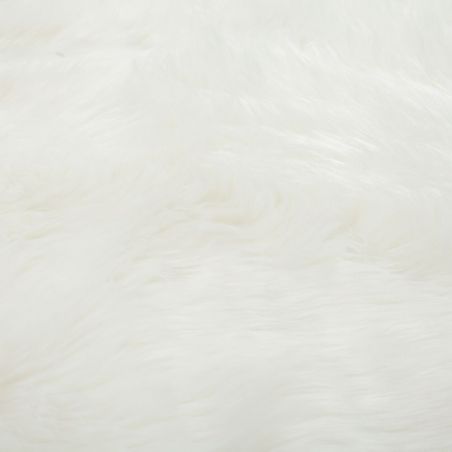Tapis en fausse fourrure de mouton Sheepskin ivoire Tapis en fausse fourrure de mouton Sheepskin ivoire
