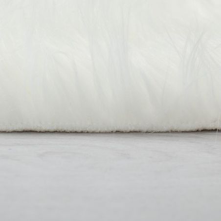 Tapis en fausse fourrure de mouton Sheepskin ivoire Tapis en fausse fourrure de mouton Sheepskin ivoire