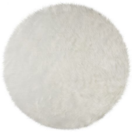 Tapis en fausse fourrure de mouton Sheepskin ivoire Tapis en fausse fourrure de mouton Sheepskin ivoire