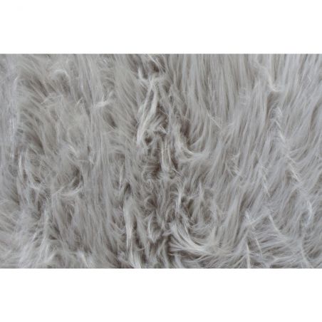 Tapis effet peau de mouton en acrylique Sheepskin gris Tapis effet peau de mouton en acrylique Sheepskin gris