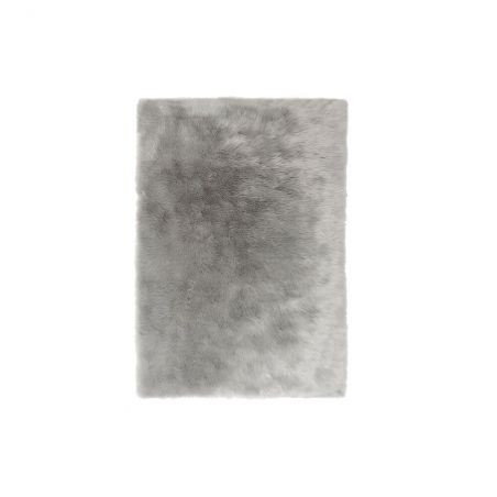 Tapis effet peau de mouton en acrylique Sheepskin gris