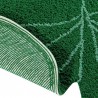 Tapis enfant Monstera Vert en coton par Lorena Canals