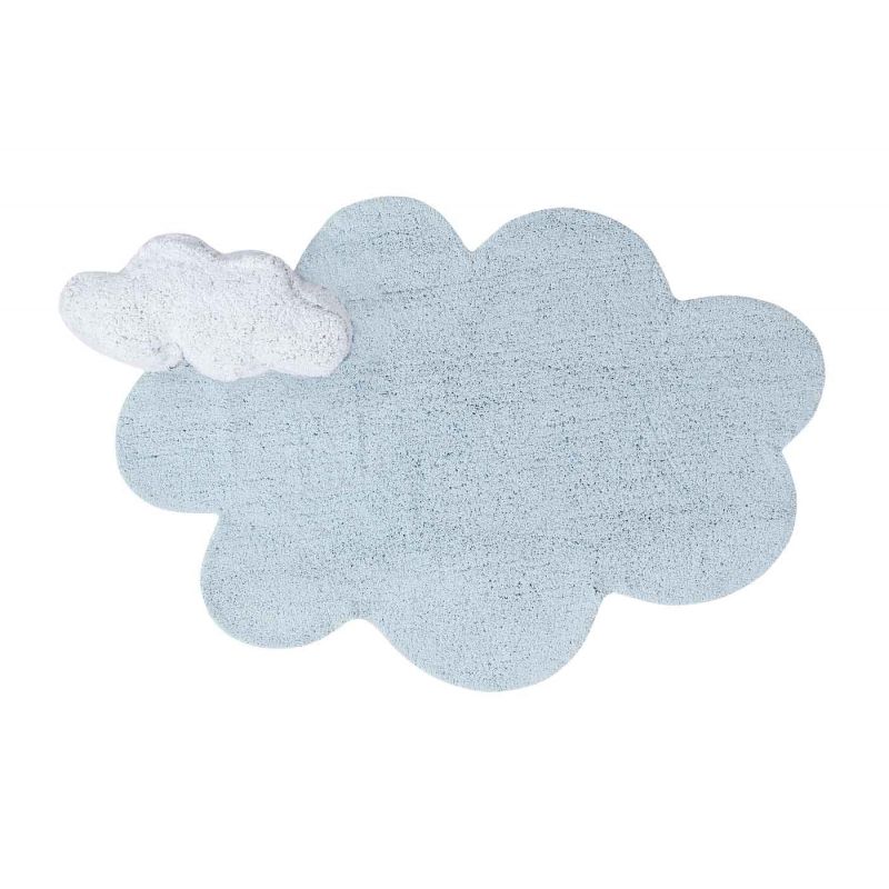 Tapis Lavable Puffy Dream Bleu Clair - LORENA CANALS