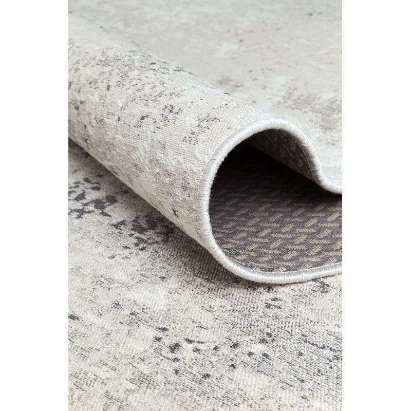 Tapis salon Design Luminous Reflets Terracotta