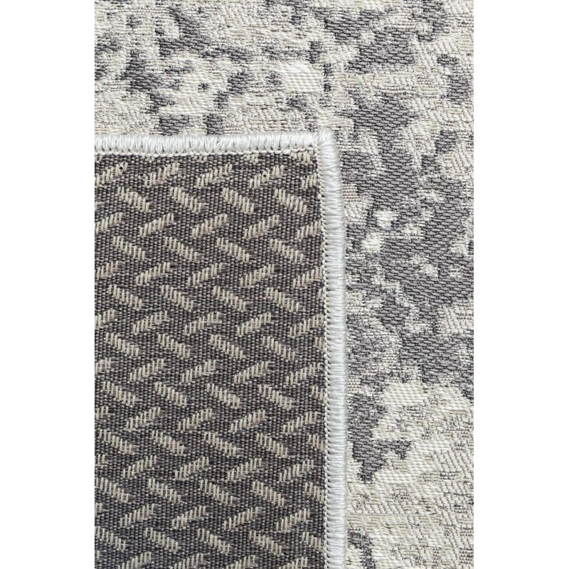 Tapis salon Design Luminous Reflets Terracotta