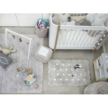 Tapis Lavable Mini Biscuit Gris Perle Tapis Lavable Mini Biscuit Gris Perle