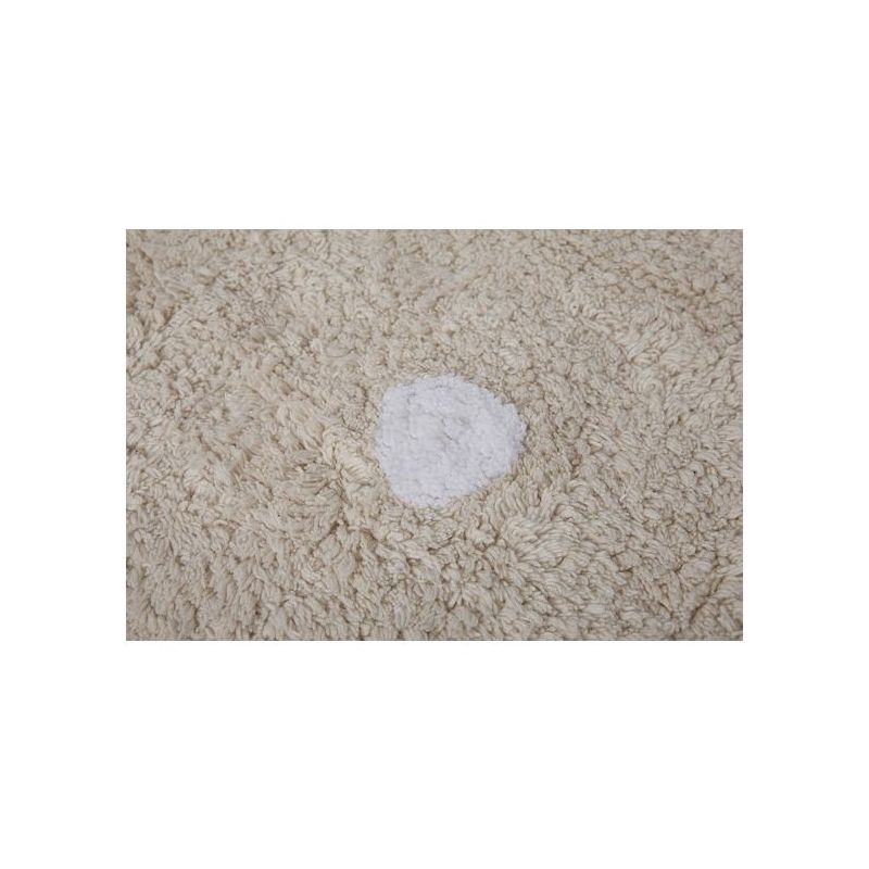 Tapis de salle de bain Lavable Biscuit Beige