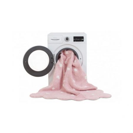 Tapis fille Lavable Biscuit Rose Tapis fille Lavable Biscuit Rose