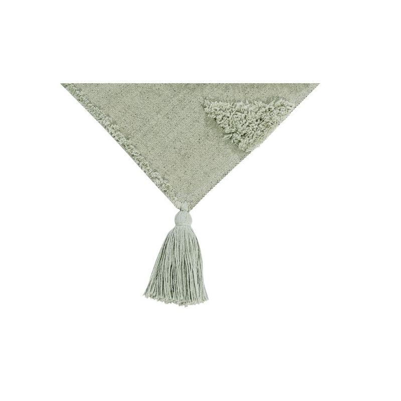Tapis Lavable Tribu Olive