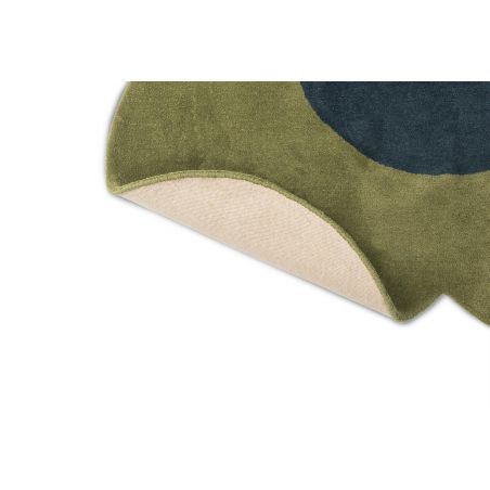 Tapis forme originale en laine tufté main Flower forest Tapis forme originale en laine tufté main Flower forest