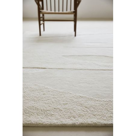 Tapis haut de gamme blanc crème Berber Cream par Joseph Lebon