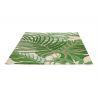 Tapis de salon en pure laine Manila motif jungle