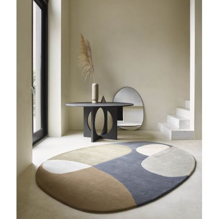 Tapis moderne haut de gamme forme originale Miller automne- Tapis Chic