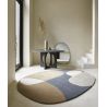 Tapis design haut de gamme forme originale pure laine Miller automne 
