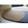 Tapis design haut de gamme forme originale pure laine Miller automne 