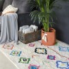 Tapis de salon Berbère en coton Kaarol par Lorena Canals