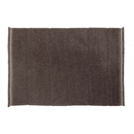 Tapis en laine Steppe Mouton Marron Tapis en laine Steppe Mouton Marron
