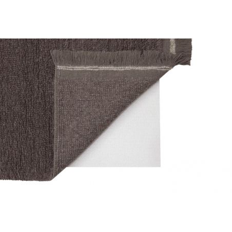 Tapis en laine Steppe Mouton Marron Tapis en laine Steppe Mouton Marron